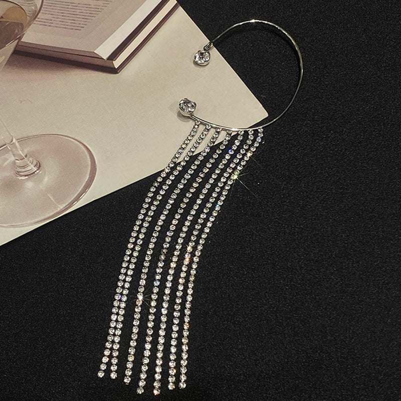 Fashionable And Simple Long Tassel Earrings - Style Street Shopping
